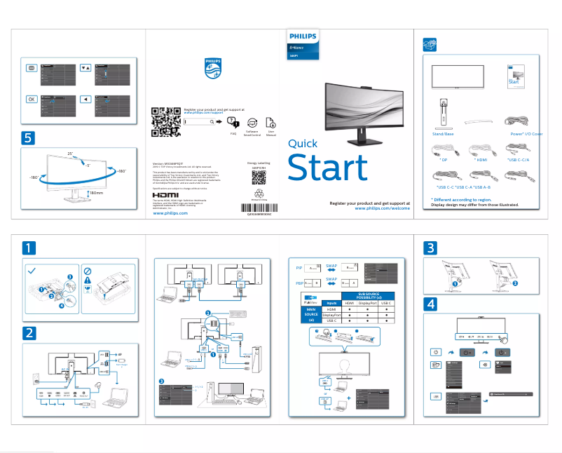 First page image of the manual for P Line 346P1CRH