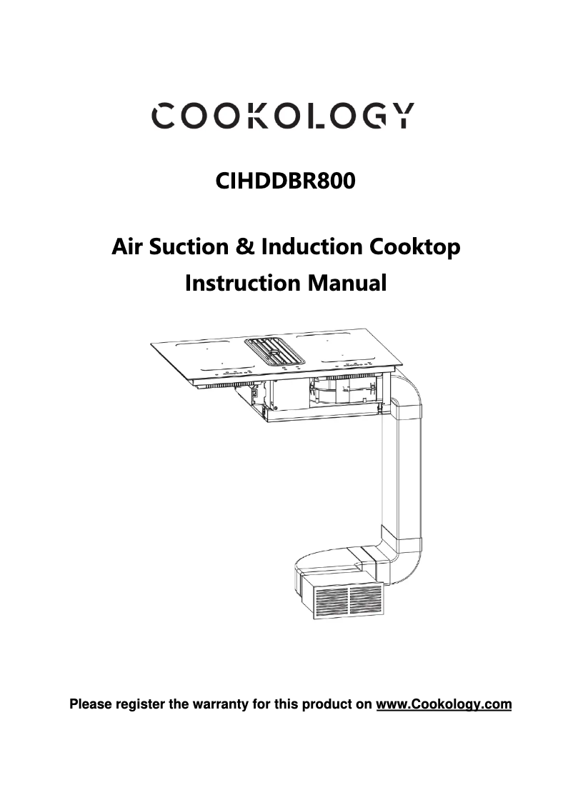 Page n°1 - Manuel utilisateur Cookology CIHDDBR800