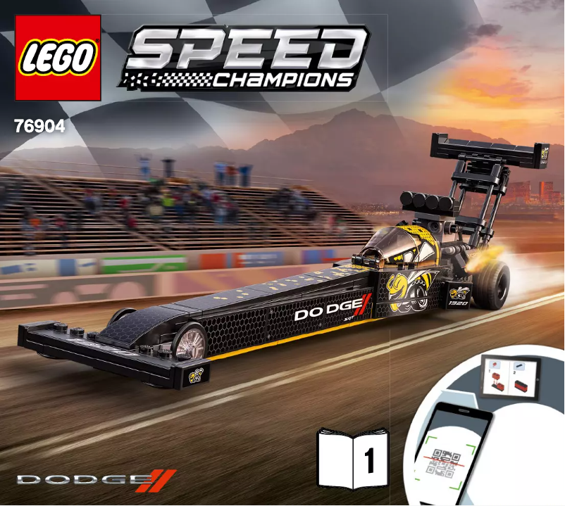 Page 1 de la notice Manuel utilisateur Lego Speed Champions 76904