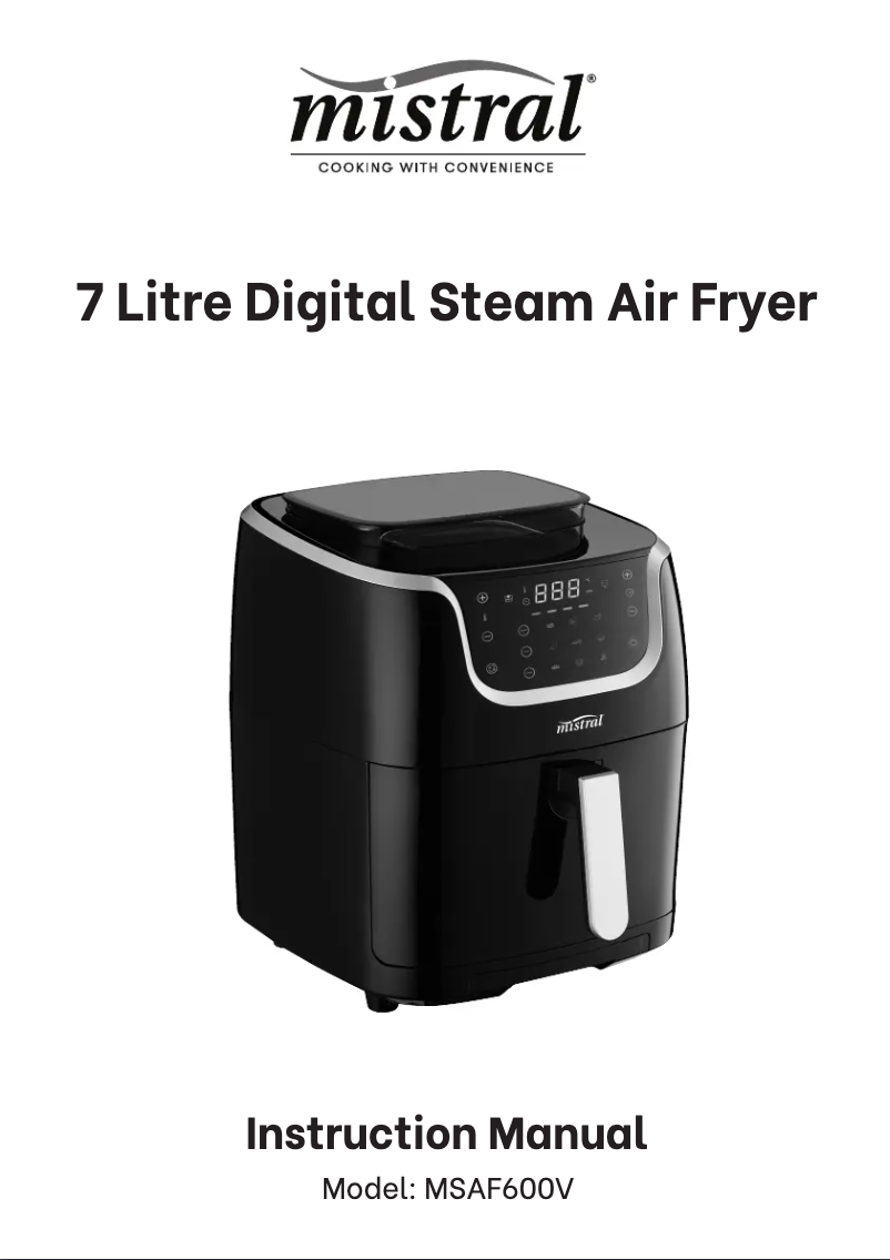 Página 1 del manual Manual de usuario Mistral MSAF600V