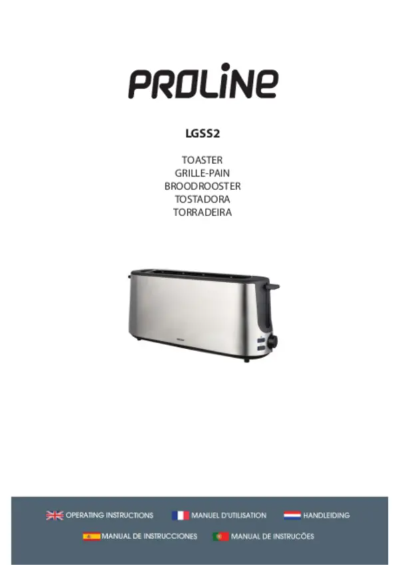 Image de la première page du manuel de l'appareil LGSS2