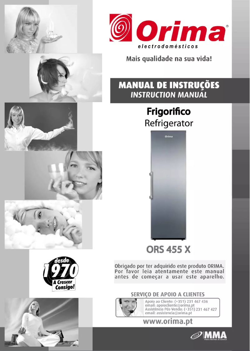 Image de la première page du manuel de l'appareil ORS 455 X
