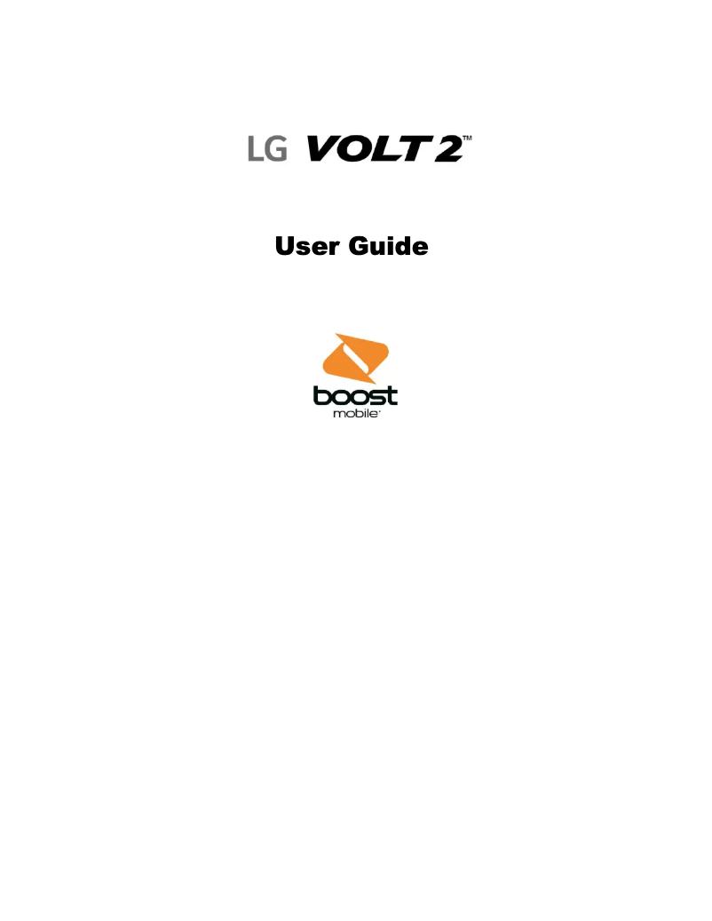 Página 1 del manual Manual de usuario LG Volt 2