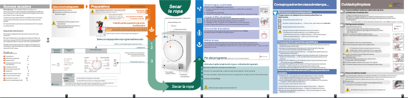 Image de la première page du manuel de l'appareil WTE84101EE