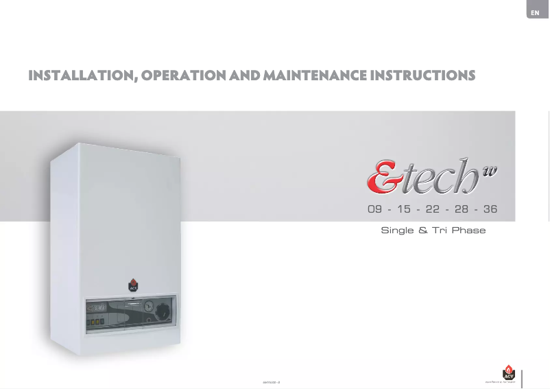 Página 1 del manual Manual de usuario ACV ETech W 9