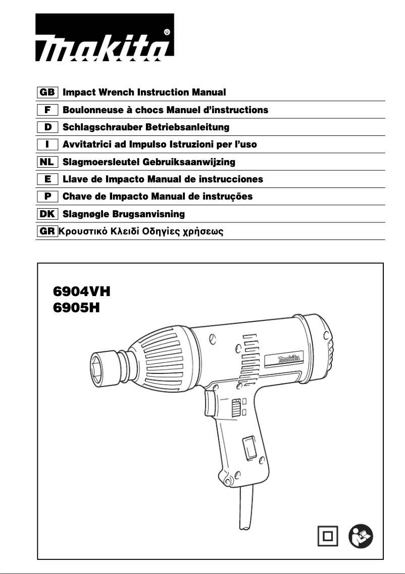 Page n°1 - Manuel utilisateur Makita 6906