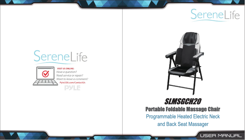 Page 1 de la notice Manuel utilisateur SereneLife SLMSGCH20