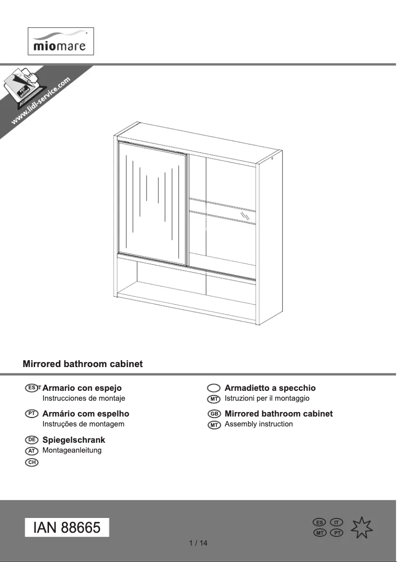 Page n°1 - Manuel utilisateur Miomare IAN 88665