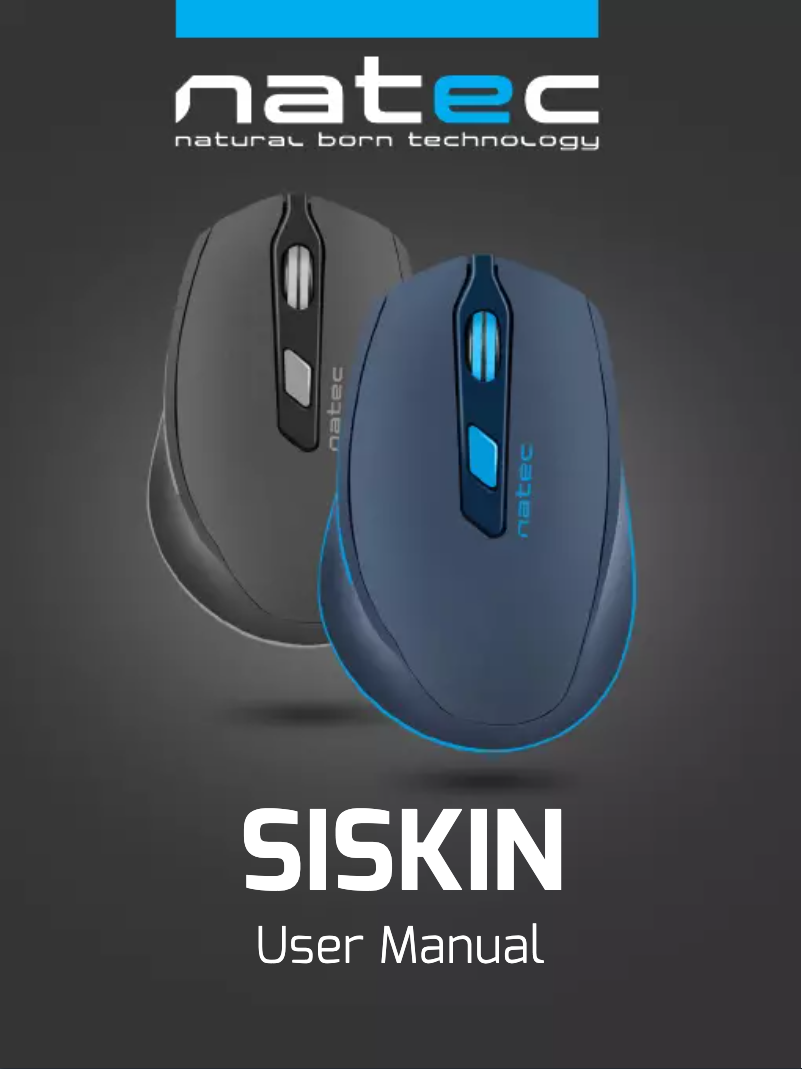 Image de la première page du manuel de l'appareil SISKIN