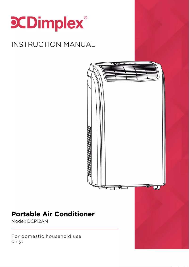 Page 1 de la notice Manuel utilisateur Dimplex DCP12AN