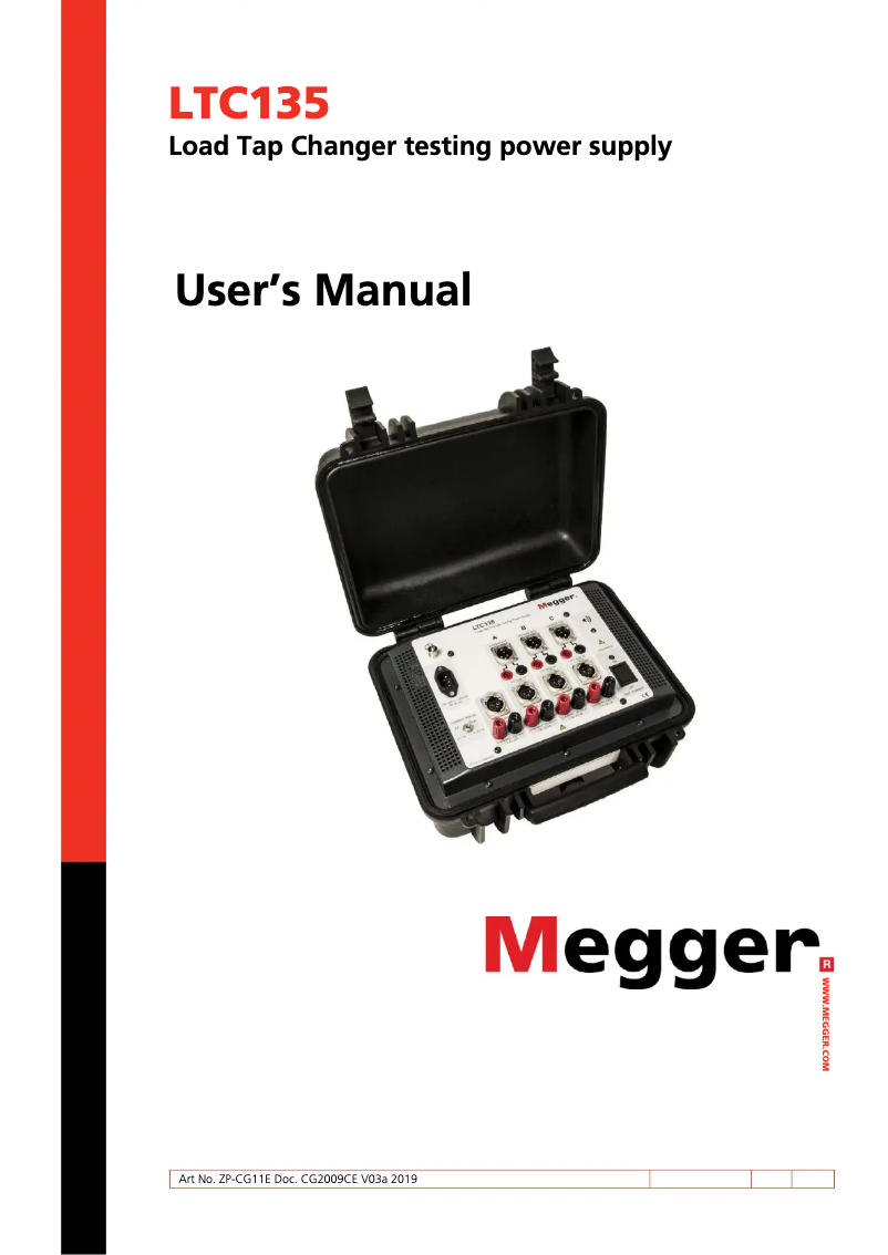Image de la première page du manuel de l'appareil LTC135