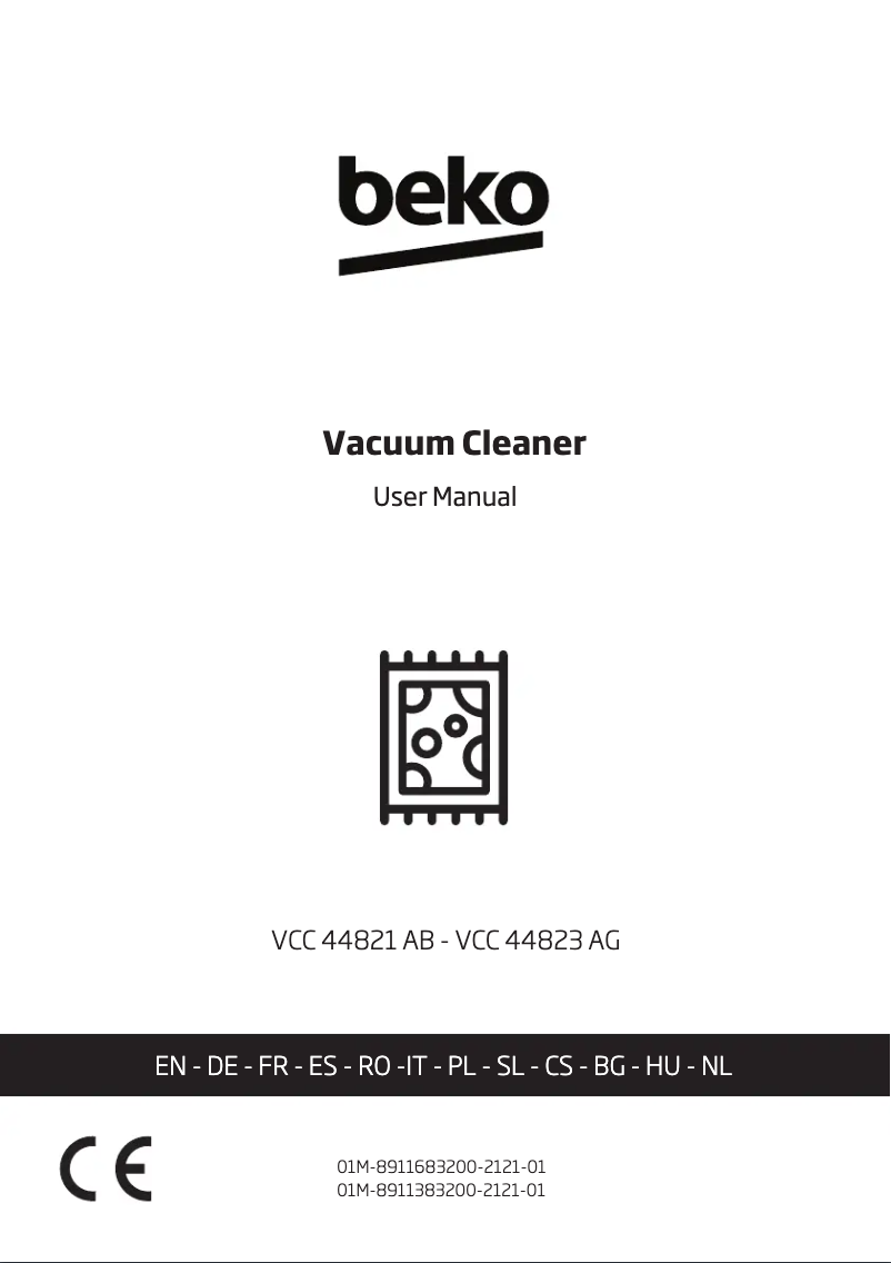 Page n°1 - Manuel utilisateur Beko VCC 44823 AG