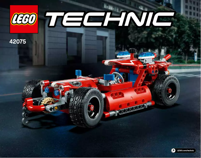 Page 1 de la notice Manuel utilisateur Lego Technic 42075