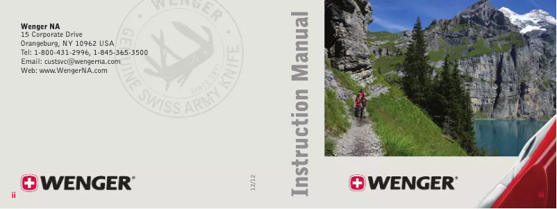 Page 1 de la notice Manuel utilisateur Wenger SwissGear Alpine 70480