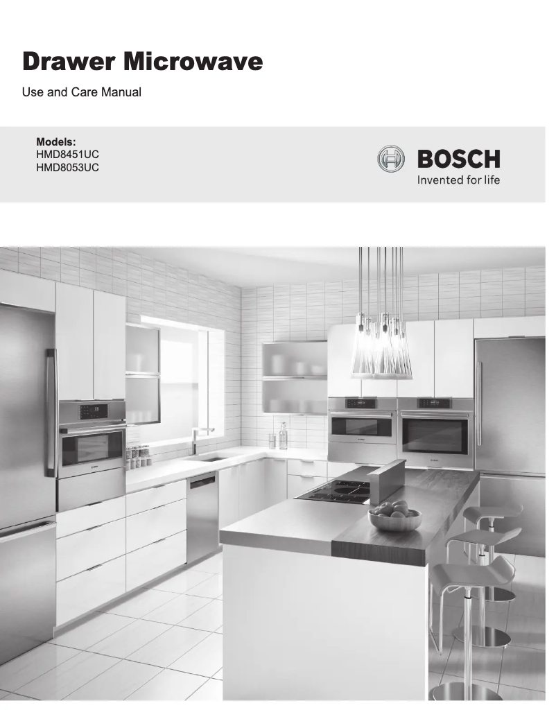 Página 1 del manual Manual de usuario Bosch HMD8451UC