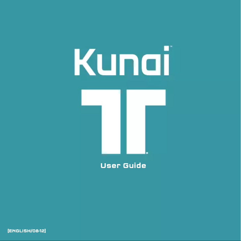 Page n°1 - Manuel utilisateur Tritton Kunai (3DS)