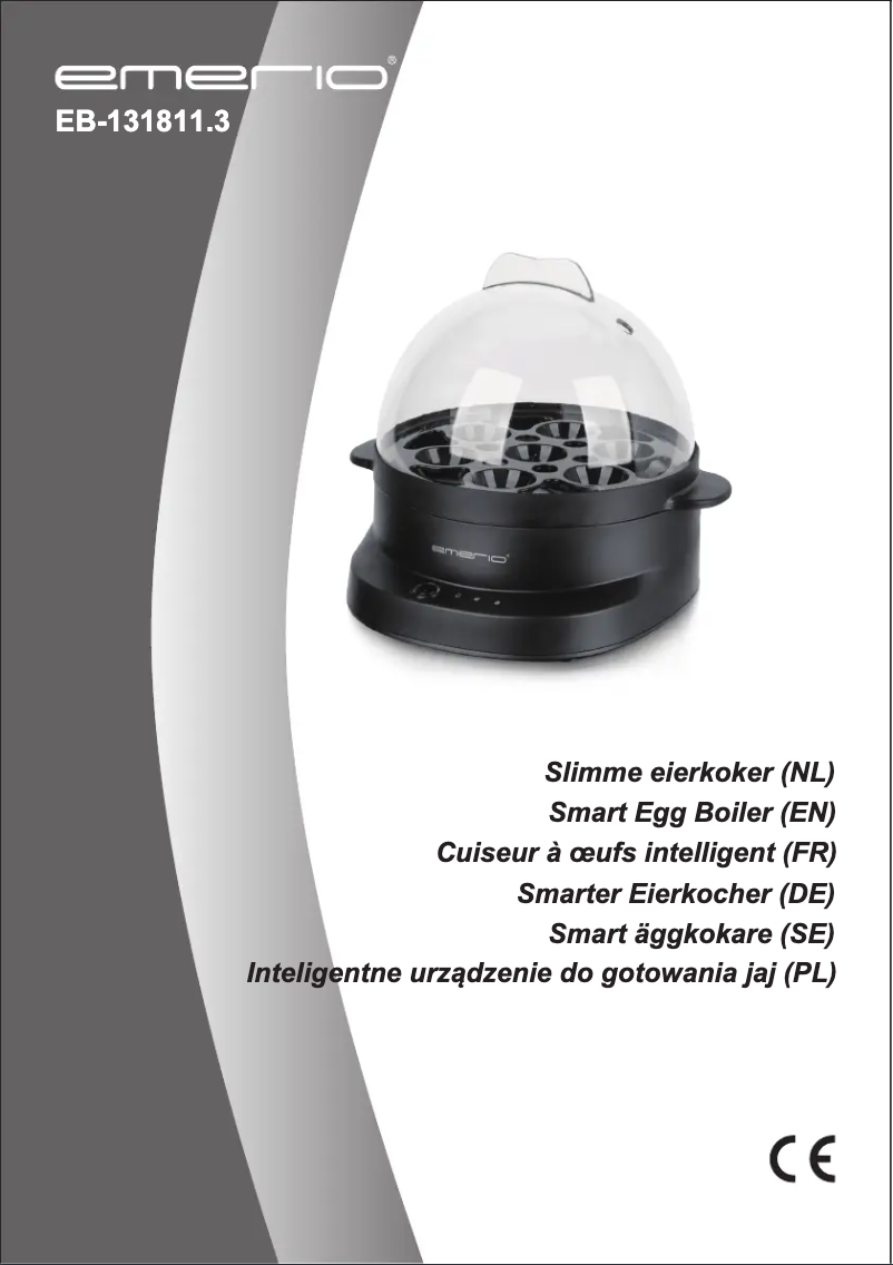 Image de la première page du manuel de l'appareil EB-131811.3