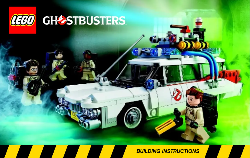 Page 1 de la notice Manuel utilisateur Lego Ghostbusters 21108