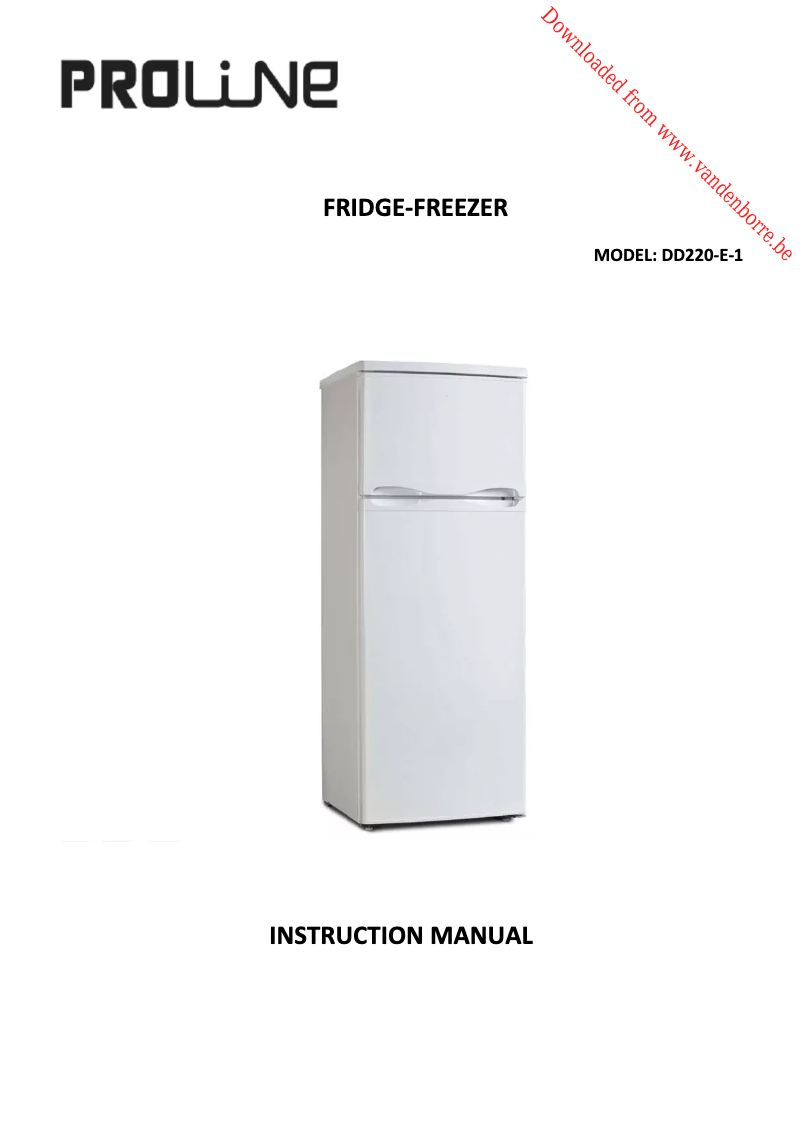 Image de la première page du manuel de l'appareil DD220E-1