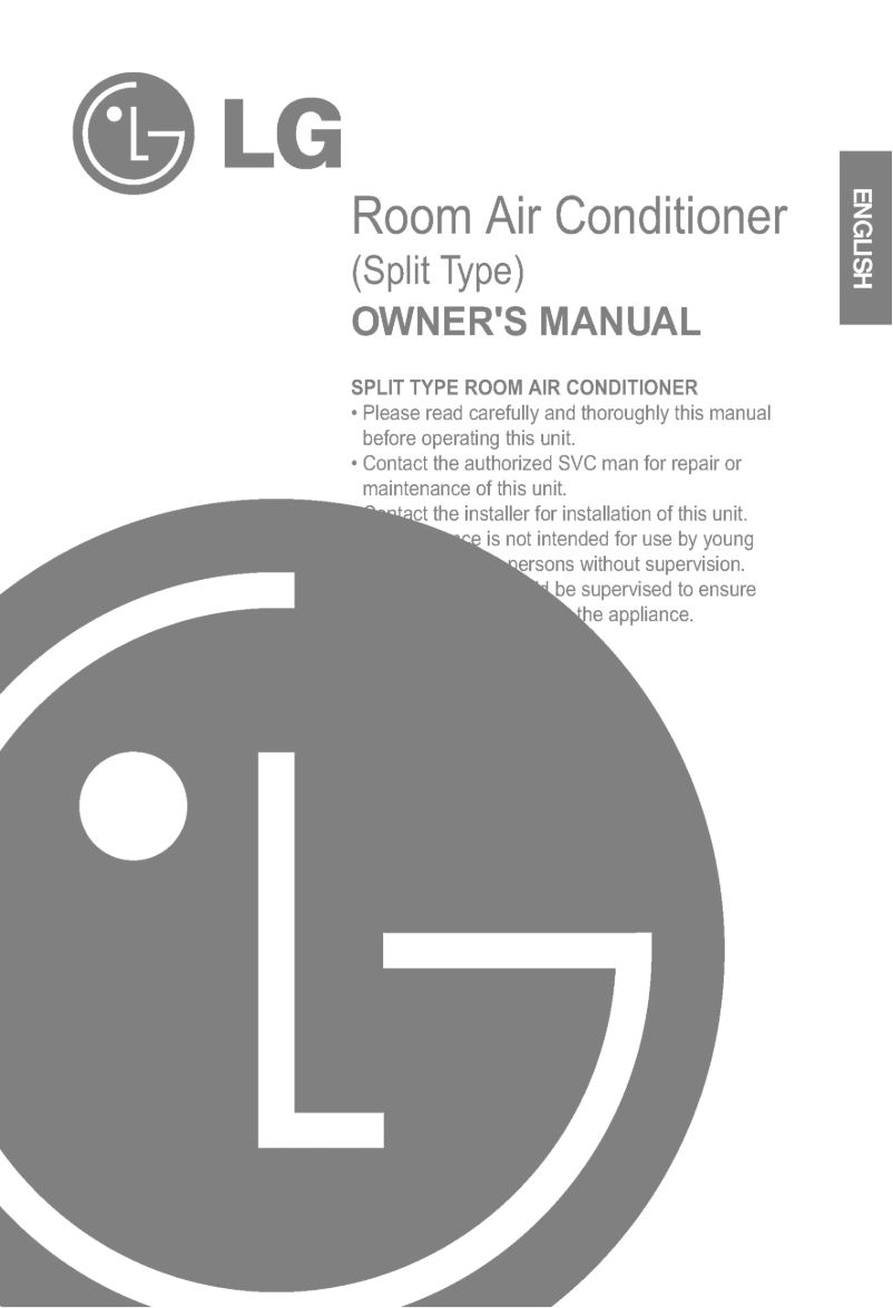 Page 1 de la notice Manuel utilisateur LG TS-C122LBA0