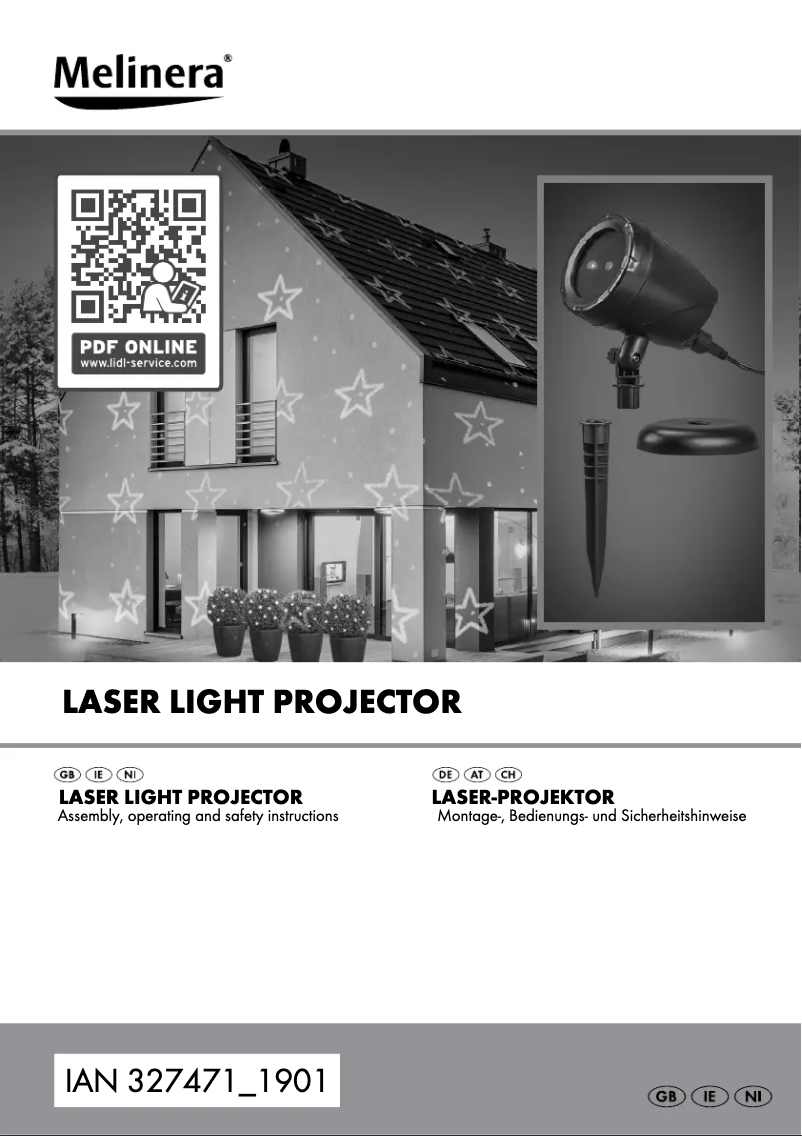 Page 1 de la notice Manuel utilisateur Melinera 10479