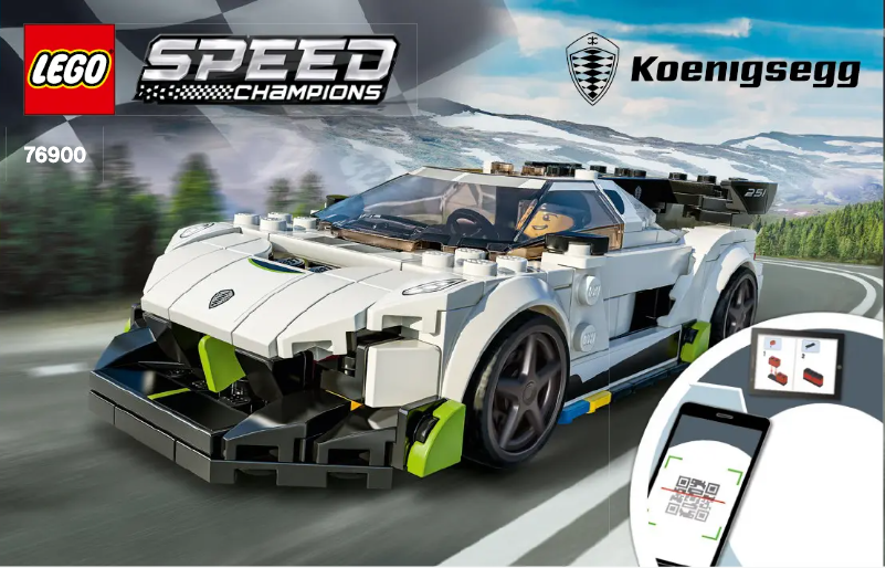 Page n°1 - Manuel utilisateur Lego Speed Champions 76900