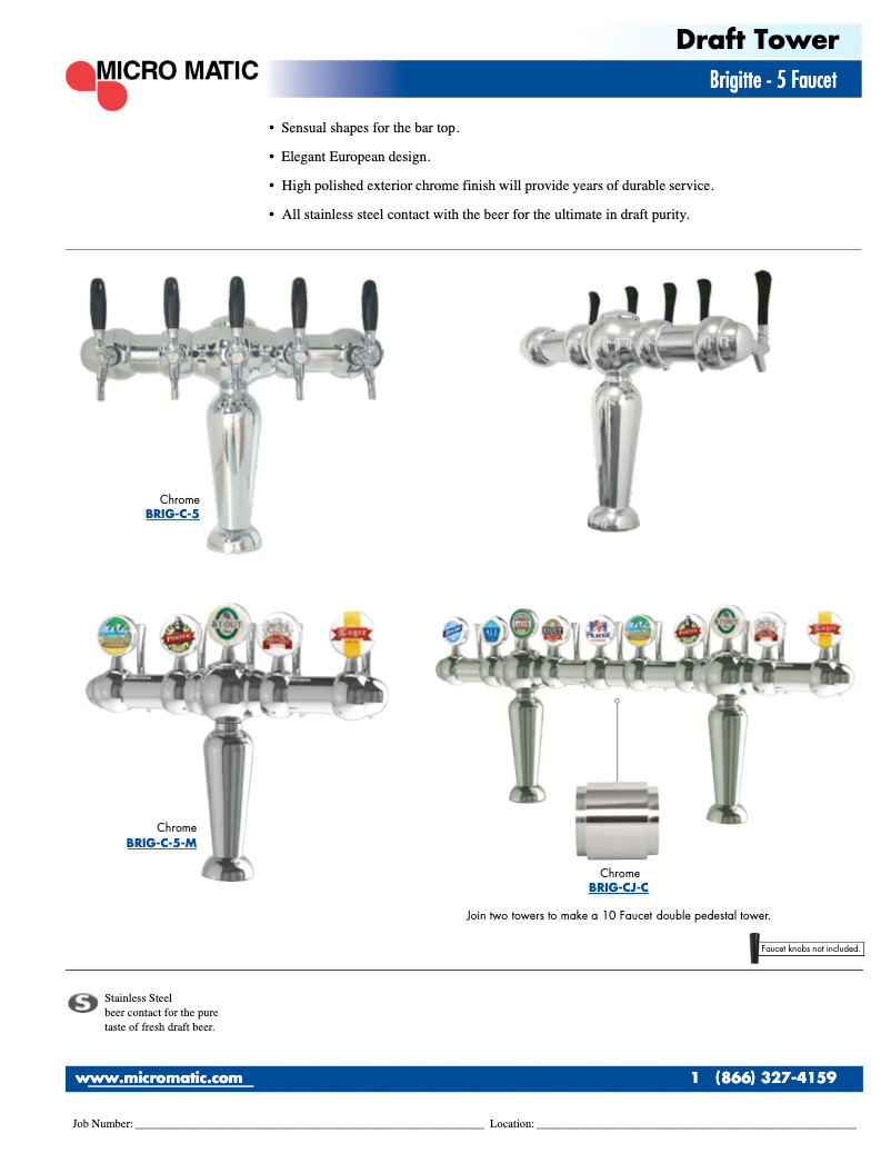 Página 1 del manual Manual de usuario Micro Matic BRIG-5-M