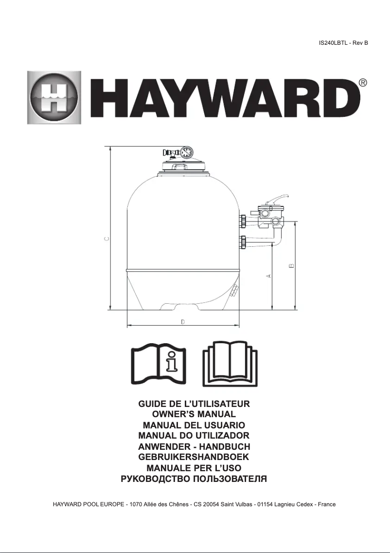 Page 1 de la notice Manuel utilisateur Hayward S360SLBTL