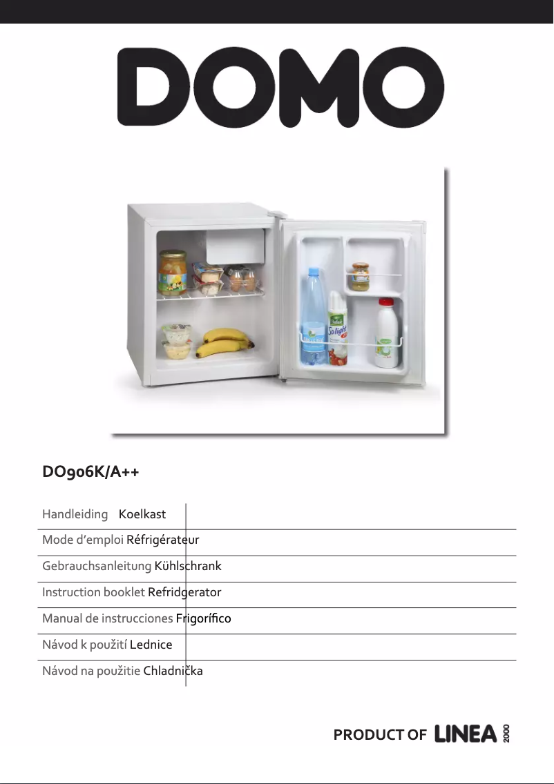 Image de la première page du manuel de l'appareil DO906K/A++