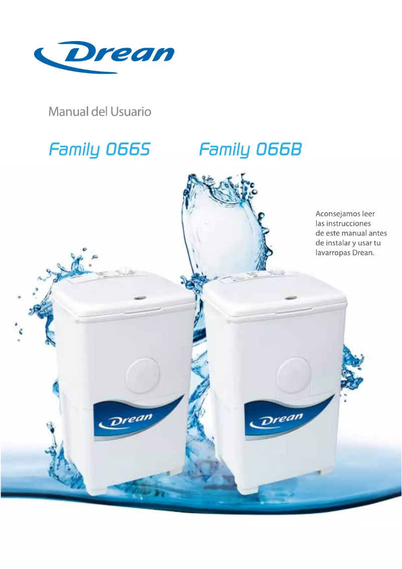 Page n°1 - Manuel utilisateur Drean Family 066 B