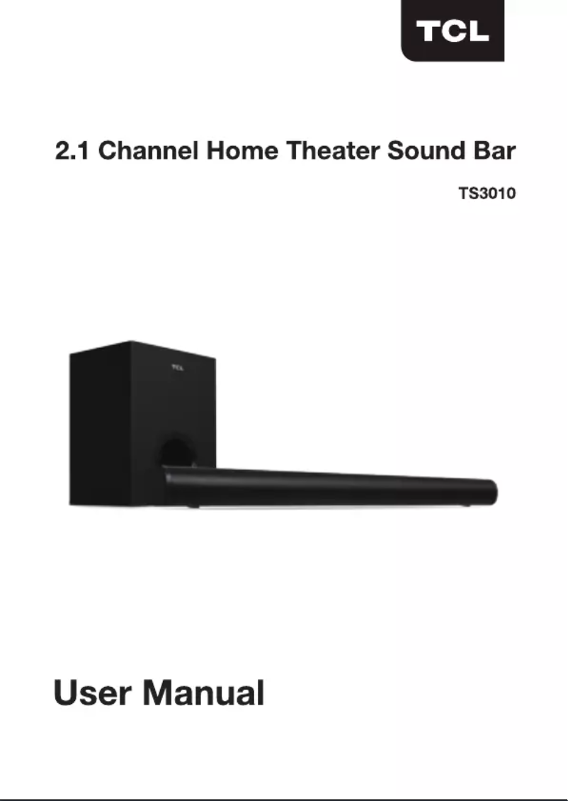 Image de la première page du manuel de l'appareil TS3010