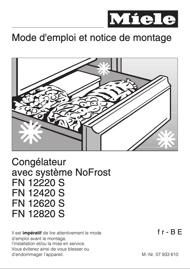 Image de la première page du manuel de l'appareil FN 12220 S
