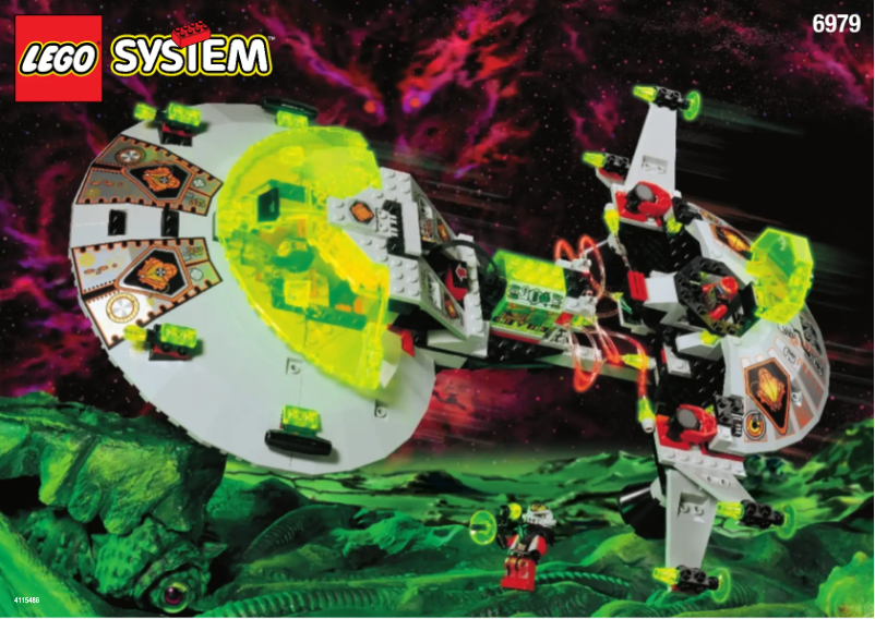 Page 1 de la notice Manuel utilisateur Lego SUPER FOS ENERGY SPACESHIP