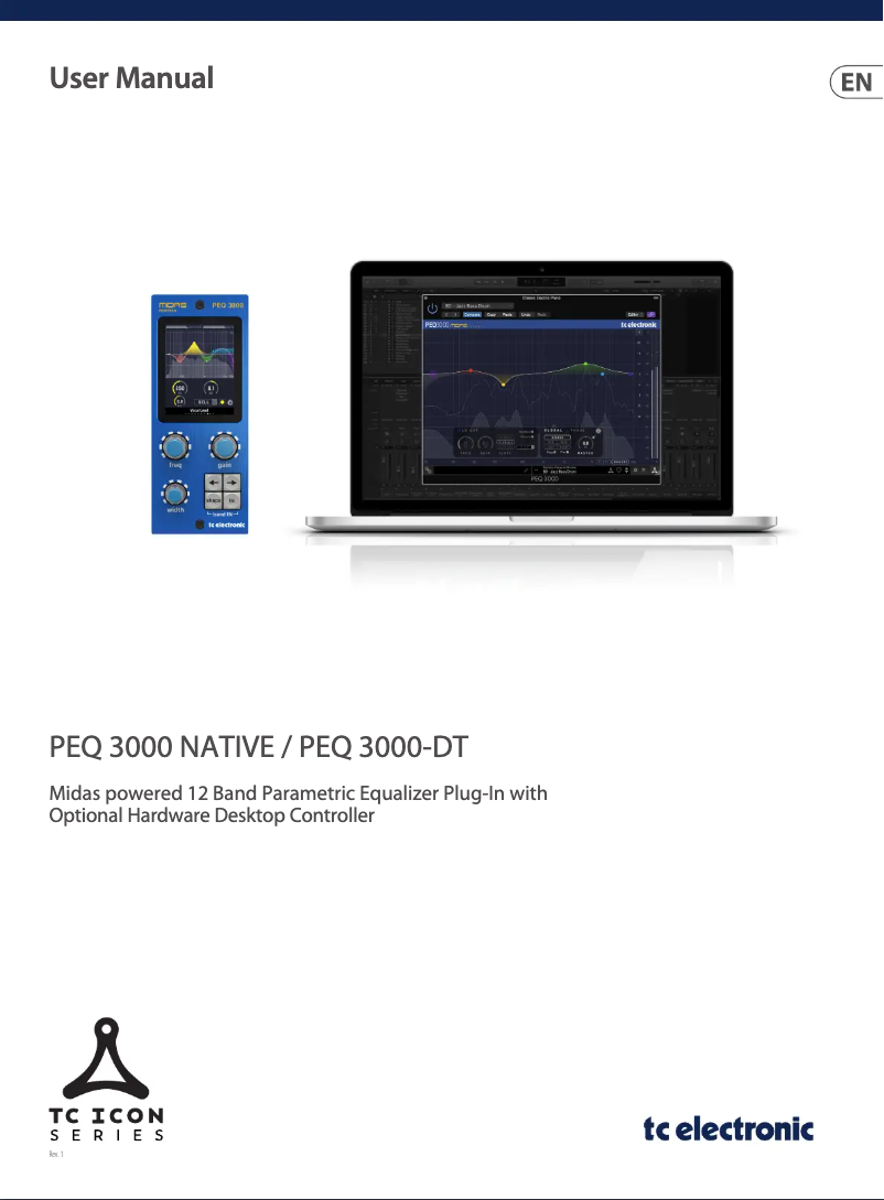 Image de la première page du manuel de l'appareil PEQ 3000-DT