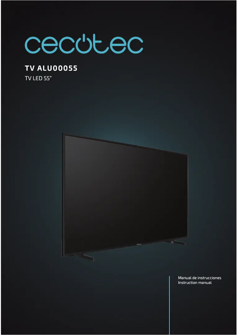 Imagen de la primera página del manual del dispositivo ALU00055