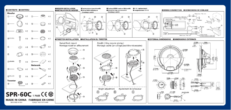 Image de la première page du manuel de l'appareil SPR-60C