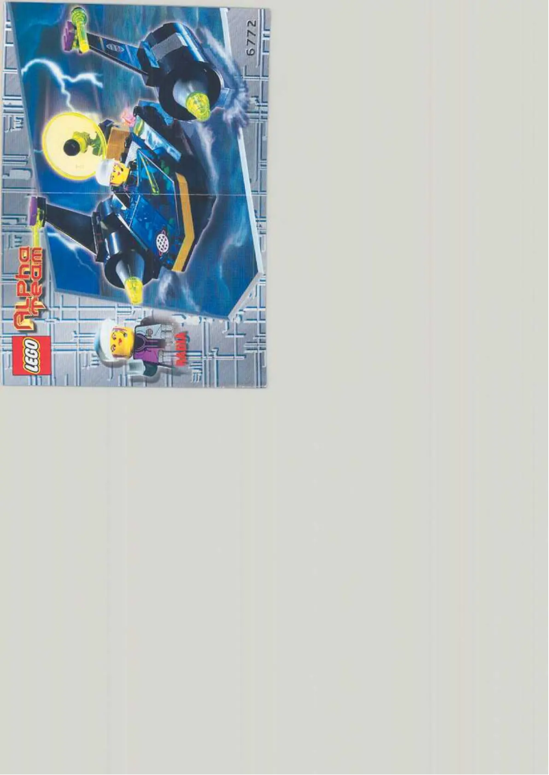 Imagen de la primera página del manual del dispositivo Alpha Team Cruiser