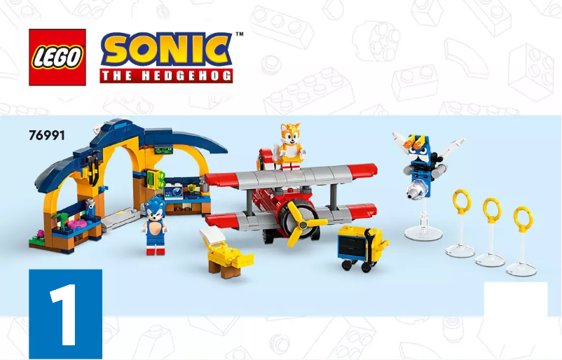 Page 1 de la notice Manuel utilisateur Lego Sonic the Hedgehog 76991
