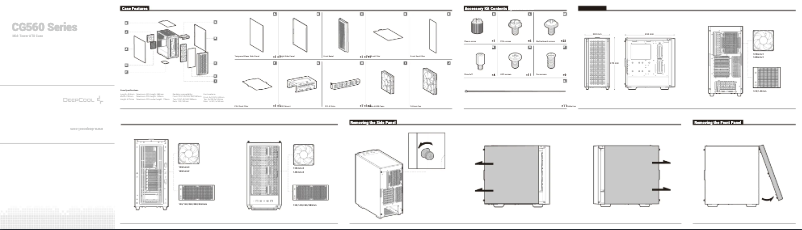 Image de la première page du manuel de l'appareil CG560