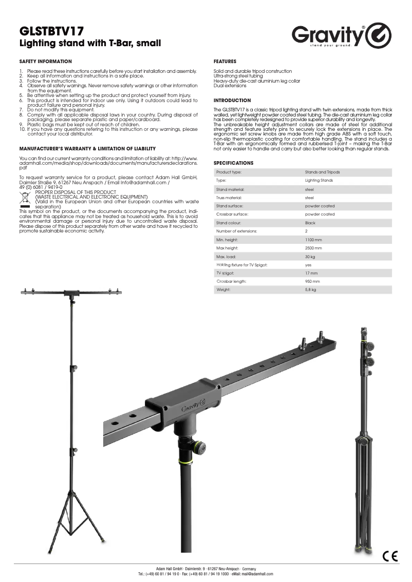 Image de la première page du manuel de l'appareil LS TBTV 17
