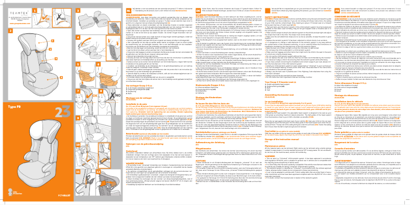Imagen de la primera página del manual del dispositivo Mattel Befix First