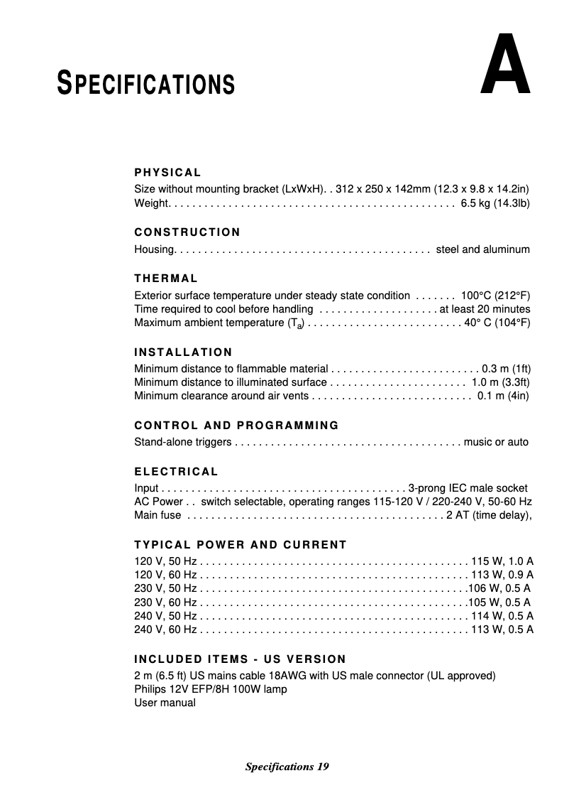 Image de la première page du manuel de l'appareil Mania EF2