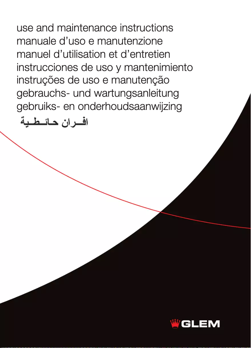 Page n°1 - Manuel utilisateur Glem Gas GFMC530IX