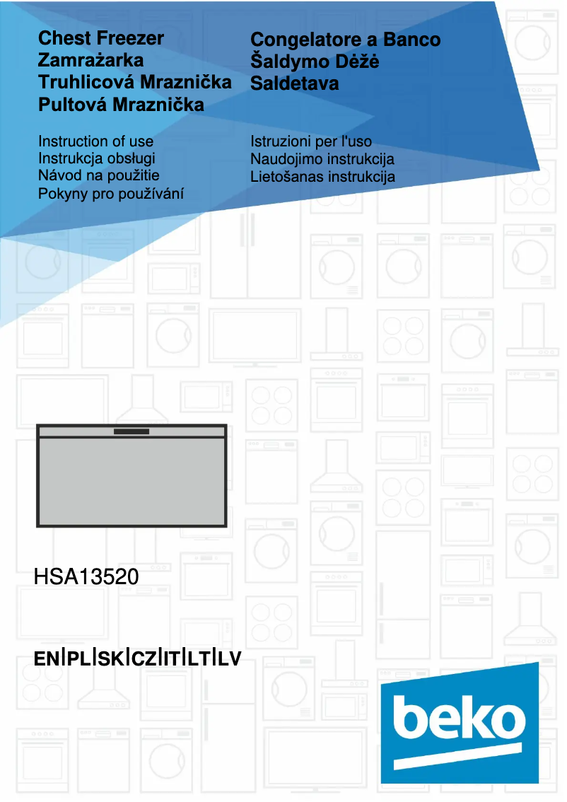 Image de la première page du manuel de l'appareil HSA 13520