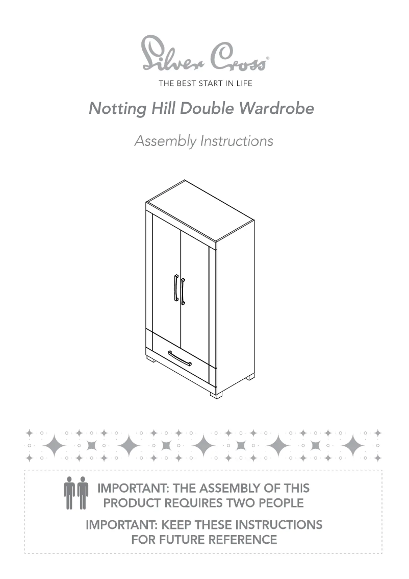 Image de la première page du manuel de l'appareil Notting Hill Wardrobe