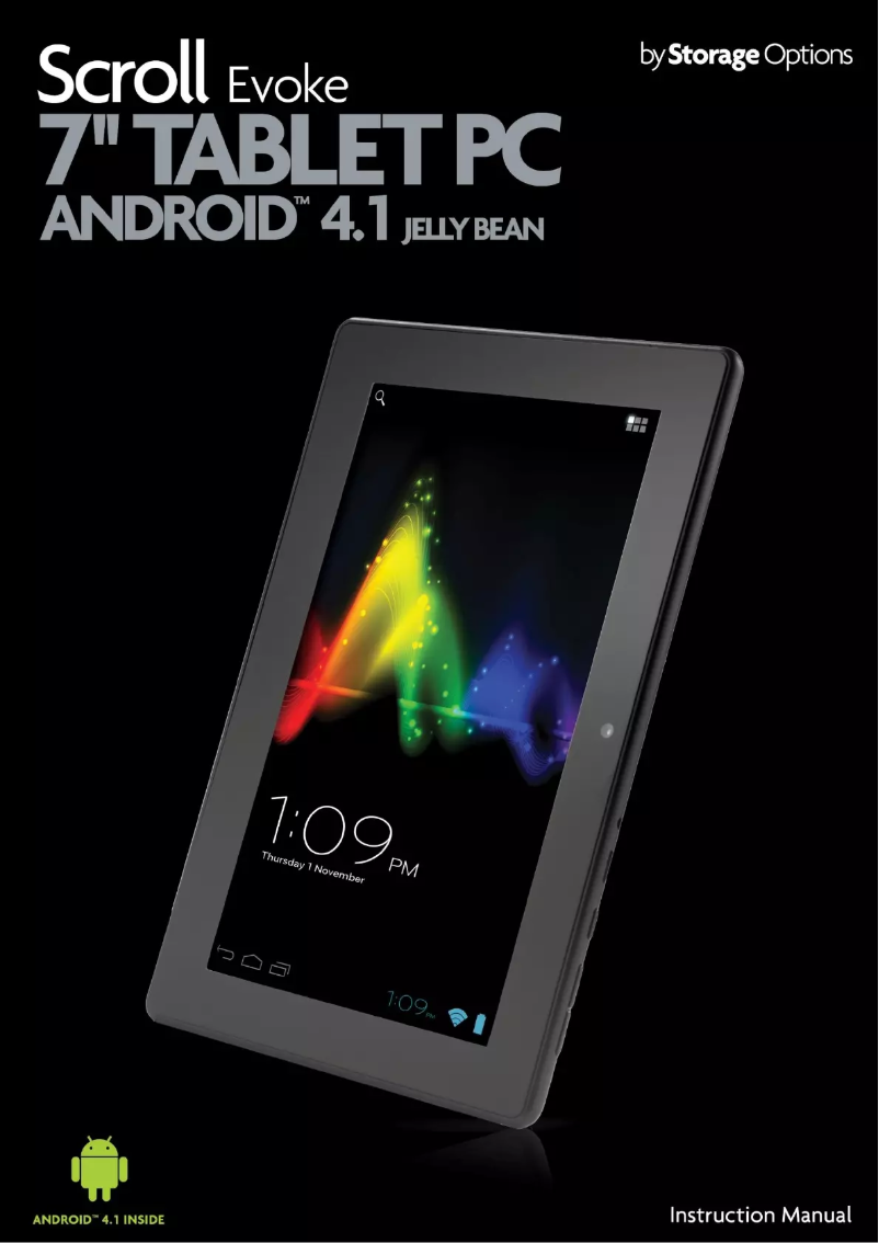Page 1 de la notice Manuel utilisateur Storage Options Scroll Evoke