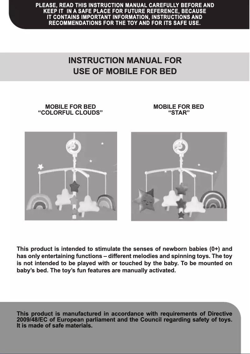 Page 1 de la notice Manuel utilisateur Chipolino Star