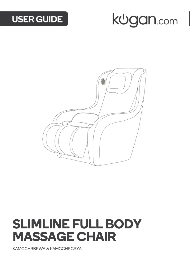 Page 1 de la notice Manuel utilisateur Kogan KAMGCHRBRWA