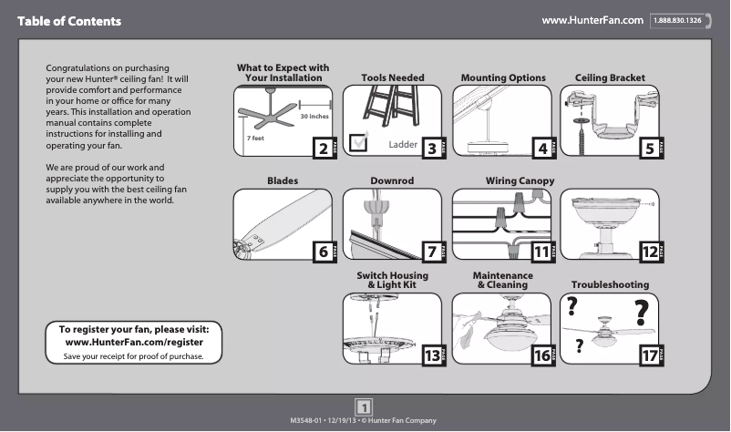 Imagen de la primera página del manual del dispositivo Raefield