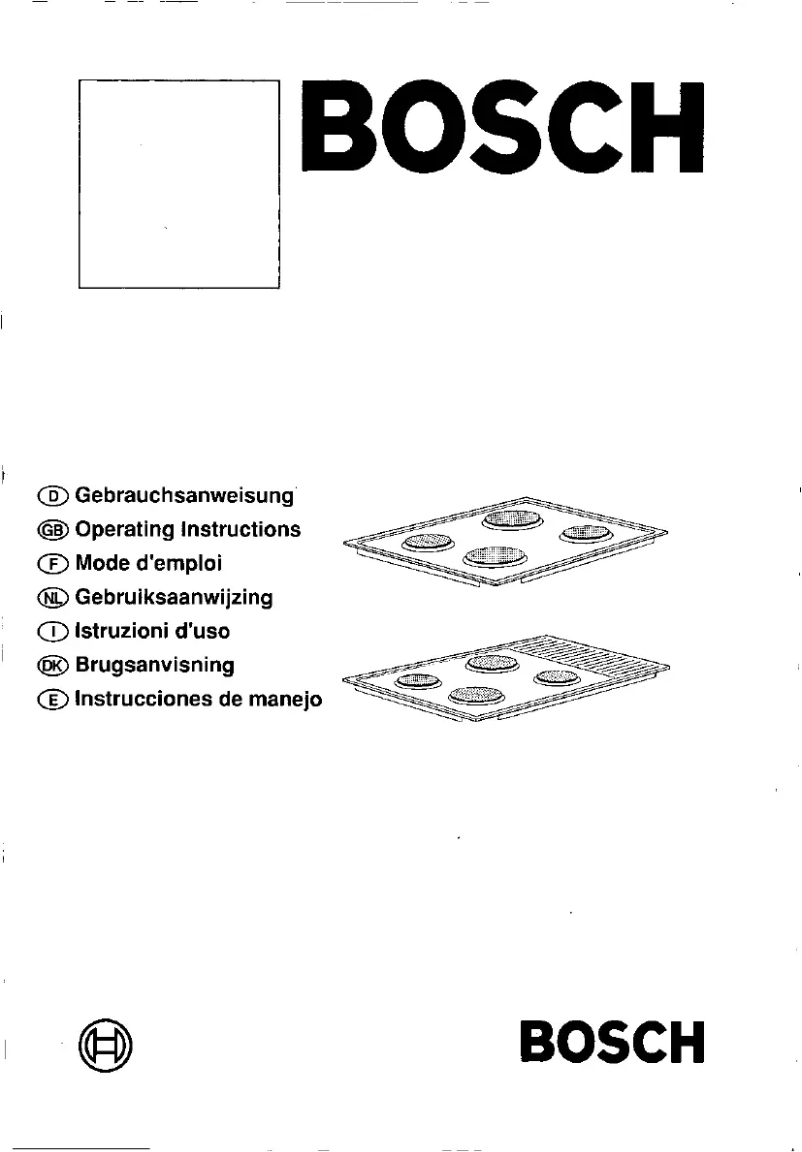 Page n°1 - Manuel utilisateur Bosch NCM615l
